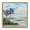 Stupell Industries Windy Palm Trees Framed Floater Canvas Wall Art Design by Lera